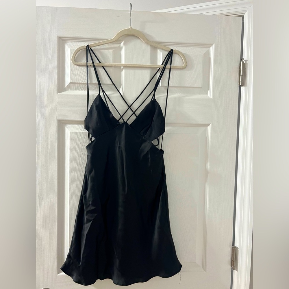 Little Black Dress, Silk, New, Zara